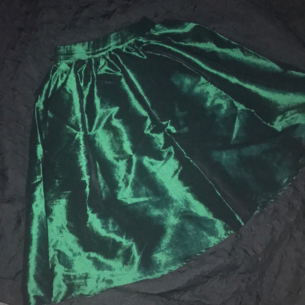 Knee length skirt
